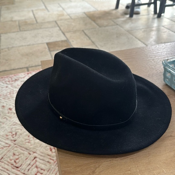 Free People Wythe Leather Band Felt Hat - Picture 5 of 9